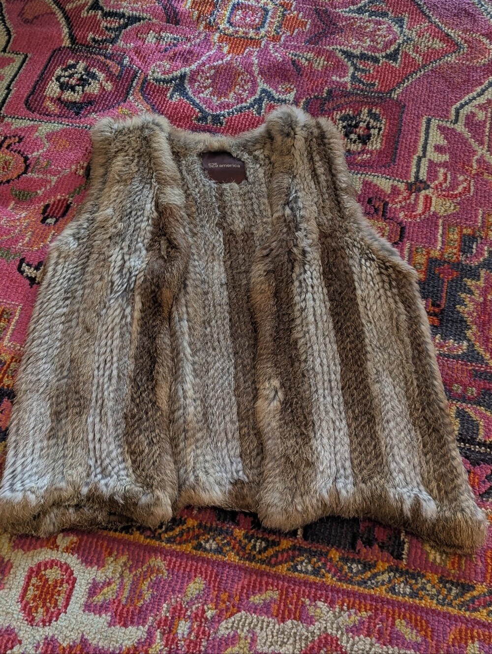 Women's 525 America Rabbit Fur Vest